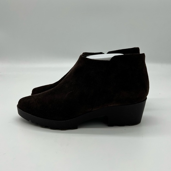 Calvin Klein Brown Suede Booties - Picture 1 of 10